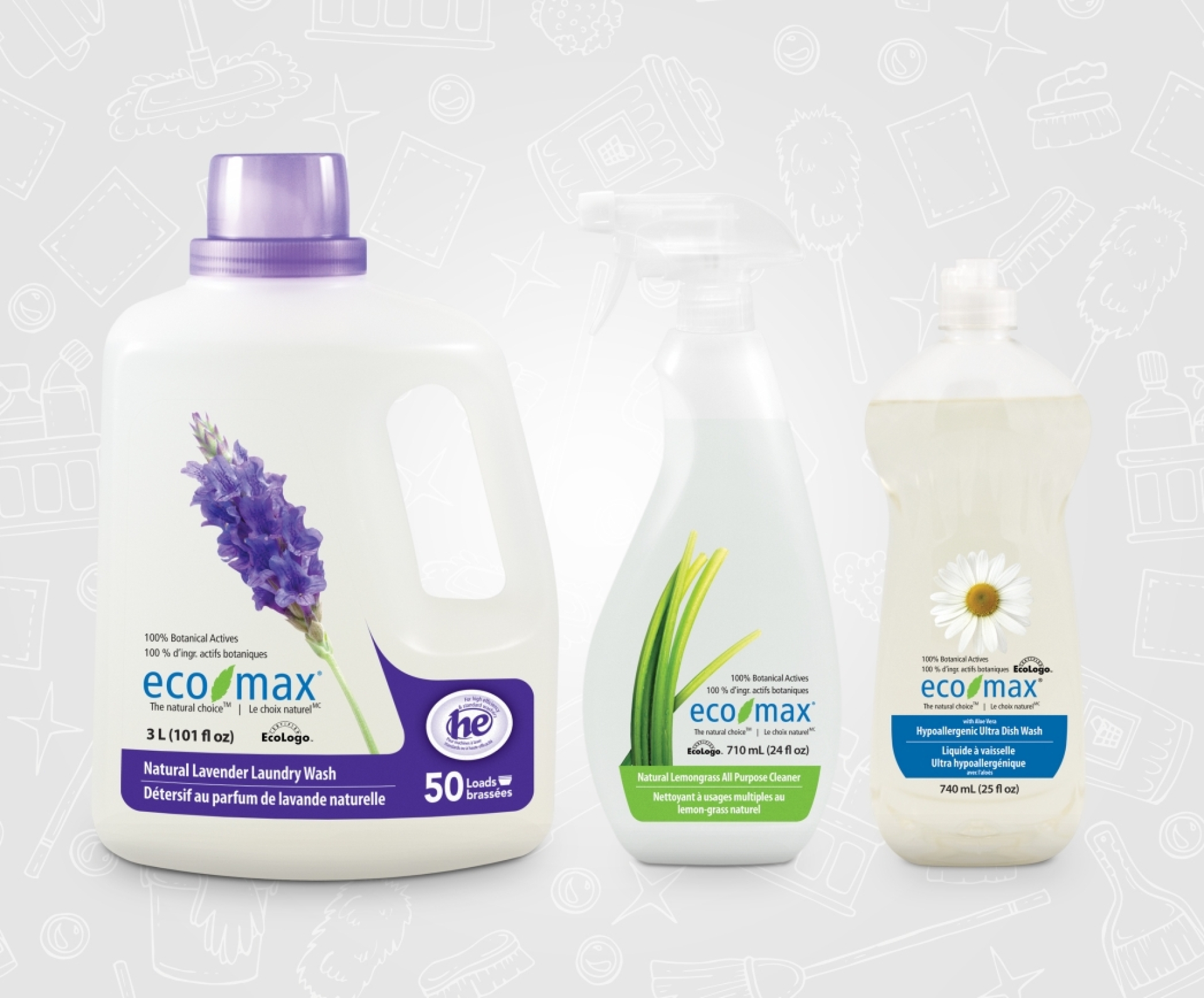 Prism Care product packaging design lineup