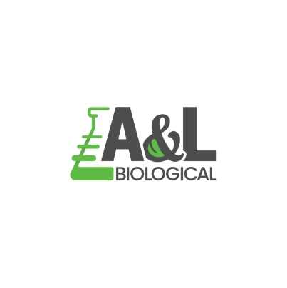 A L Biological logo design