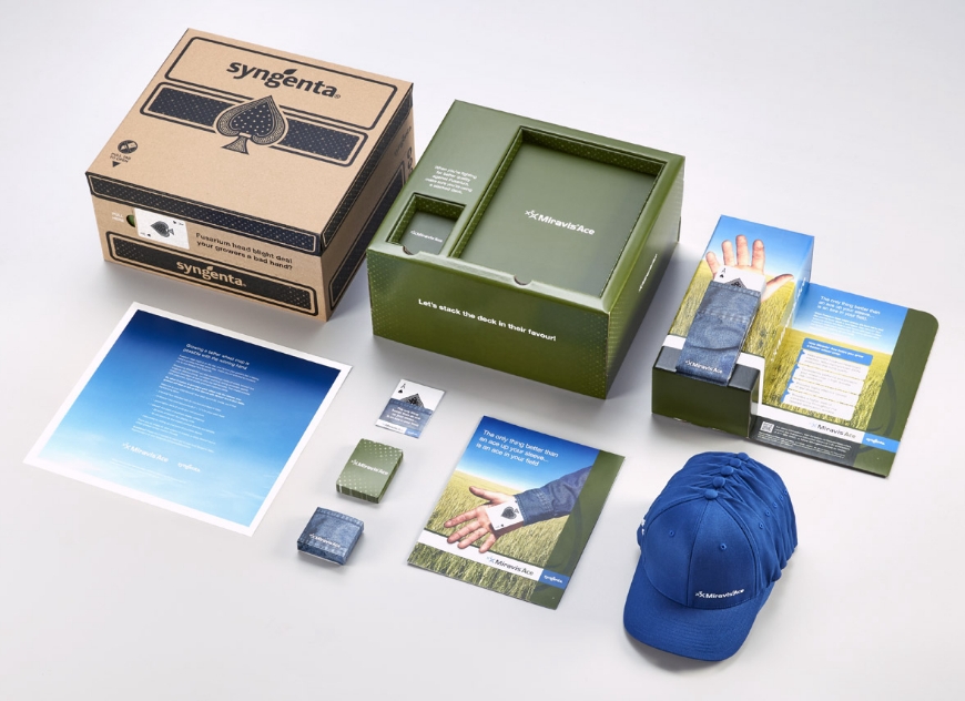 Collection of Miravis Ace direct mail marketing 