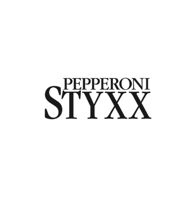 Pepperoni Styxx logo design