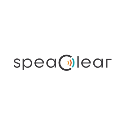 SpeaClear logo design