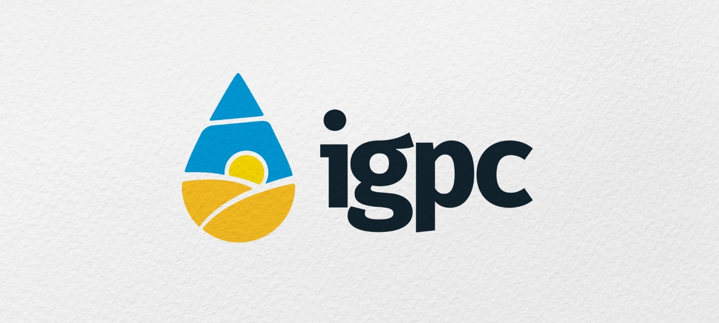 IGPC company logo and brand design