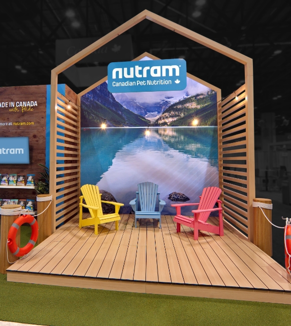 Nutram tradeshow marketing booth thumb